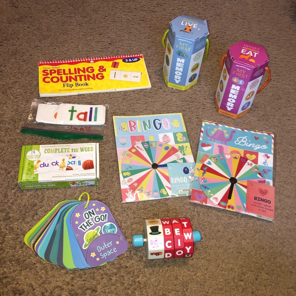 Preschool Kindergarten Educational Learning Games & Activities